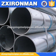 large diameter hot-dipped galvanized cs welded steel pipe size